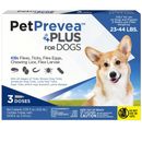 PetPrevea Plus Flea Tick for Dogs - 23-44 lbs, 3 Month Supply
