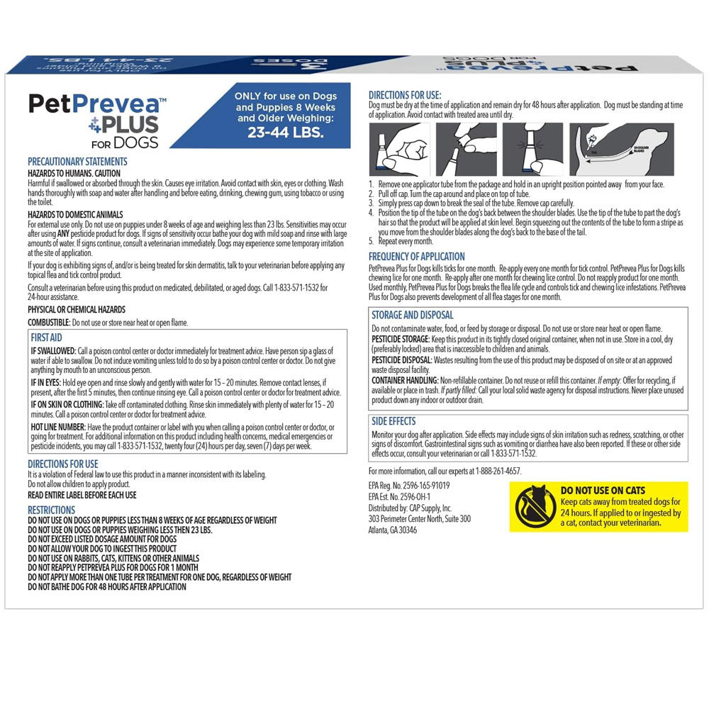 PETPREVEA-PLUS-FLEA-TICK-DOGS-23-44-LBS-3-MNTH-SUPPLY