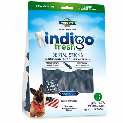 PETSAFE-INDIGO-FRESH-DENTAL-STICKS-SMALL