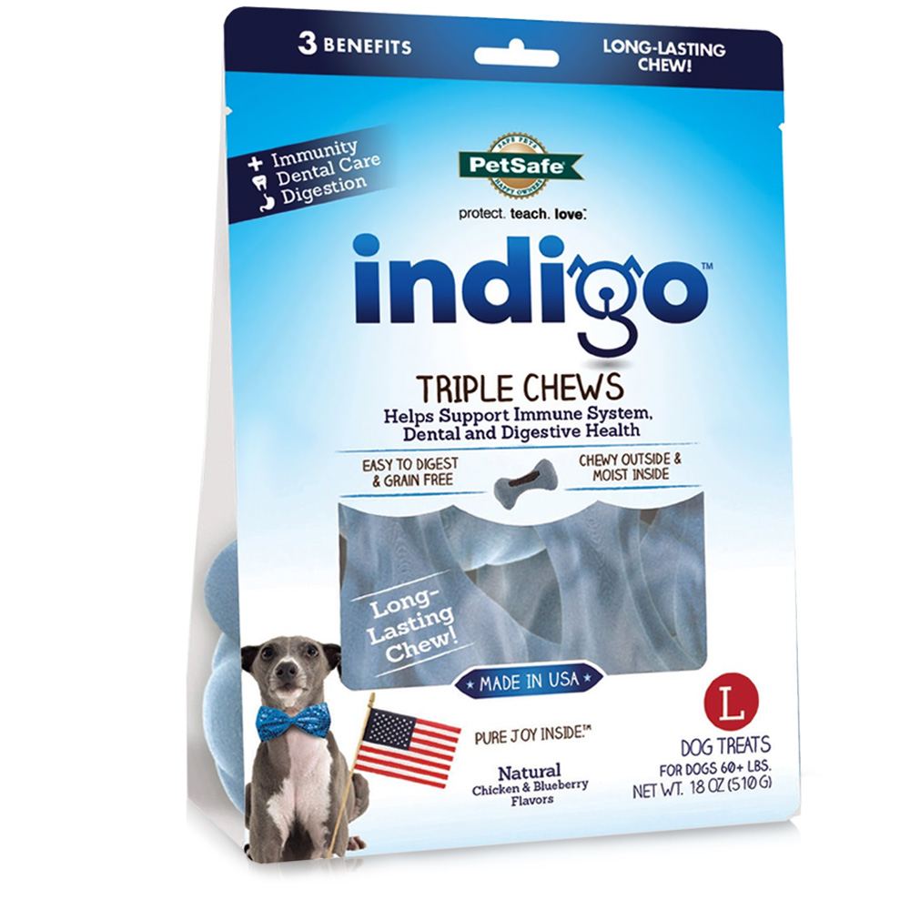 PETSAFE-INDIGO-TRIPLE-CHEWS-CHICKEN-LARGE