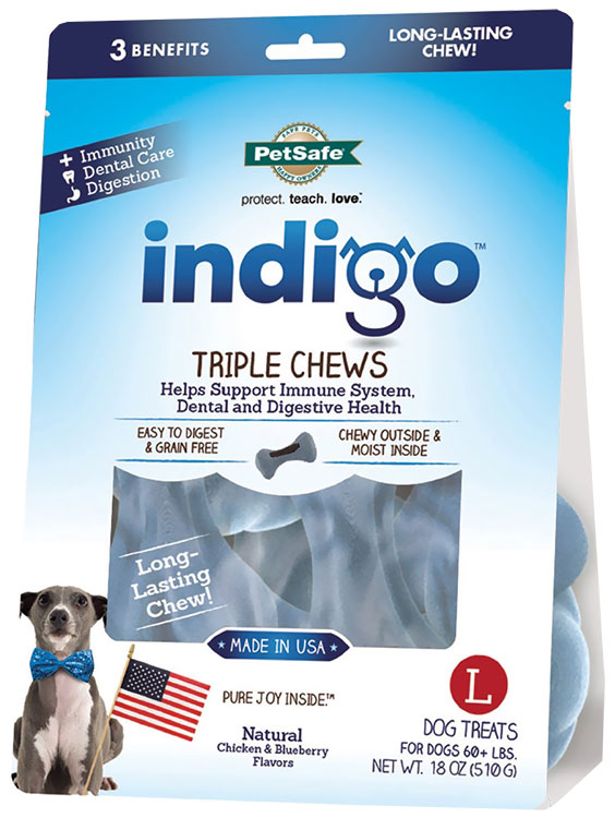 Petsafe Indigo Triple Chews Dog Treats