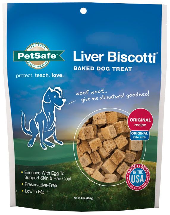 Liver Biscotti Dog Treats