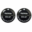 Petsafe Replacement Battery for Model RFA-67 2-Pack