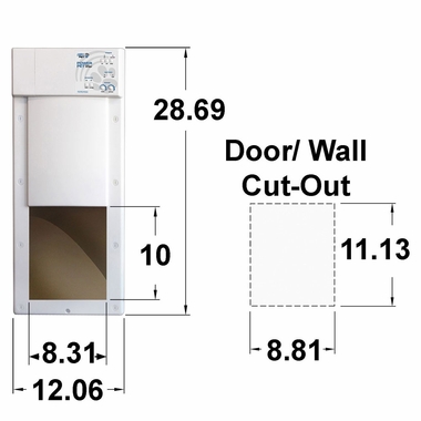 HIGH-TECH-PET-WALL-ADAPTER-POWER-PET-DOOR-MEDIUM
