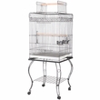 Play Top Bird Cage - White (20"x20"x58")