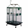 Play Top Bird Cage with 1" Bar Spacing - Green (40"x30"75")
