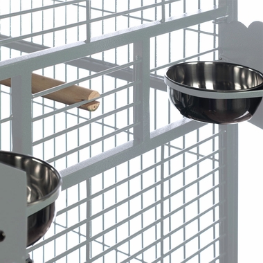 PLAY-TOP-BIRD-CAGE-1-BAR-SPACING-WHITE-40X30