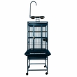 Play Top Bird Cage with Bar Spacing - Blue (18"x18"x54")