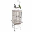 Play Top Bird Cage with 5/8" Bar Spacing - Sandstone (18"x18"x54")