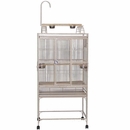 Play Top Bird Cage with 5/8" Bar Spacing - Sandstone (32"x23"x66")