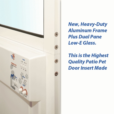 POWER-PET-FULLY-AUTOMATIC-PATIO-DOOR-LARGE-REGULAR-HEIGHT