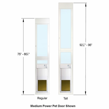 POWER-PET-FULLY-AUTOMATIC-PATIO-DOOR-MEDIUM-REGULAR-HEIGHT