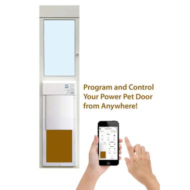 WIFI-SMRTPHN-CONTRLLD-PWR-PETPATIO-SLIDING-GLASS-DOOR-LG-EXTRA-TALL