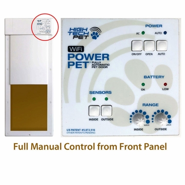WIFI-SMRTPHN-CONTRLLD-PWR-PETPATIO-SLIDING-GLASS-DOOR-MED-EXTRA-TALL
