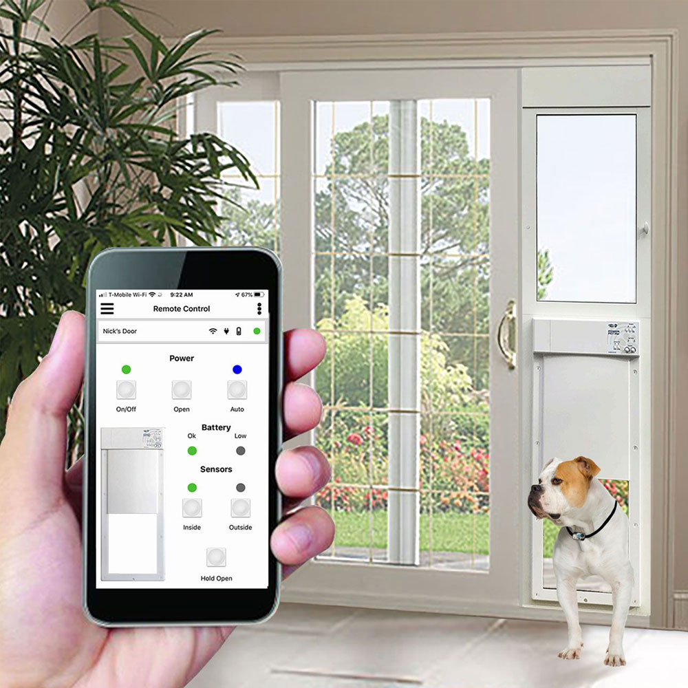 WIFI-SMRTPHN-CONTRLLD-PWR-PETPATIO-SLIDING-GLASS-DOOR-MED-REG-HEIGHT