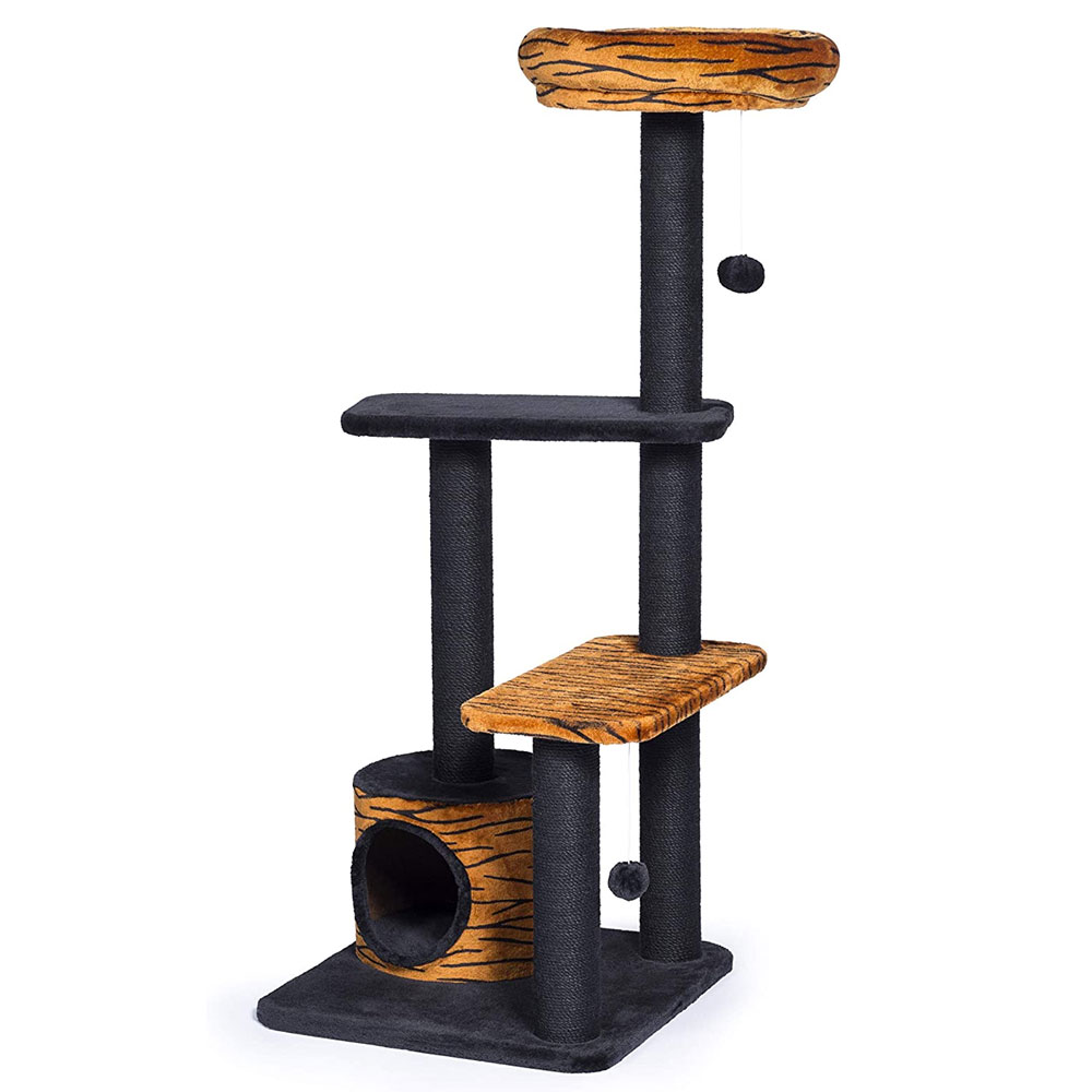 Prevue Tiger Tower Cat Tree On Sale EntirelyPets