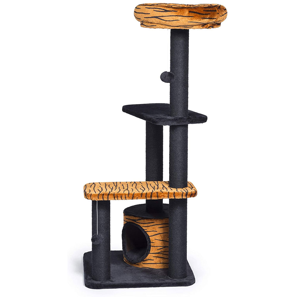 Prevue Tiger Tower Cat Tree On Sale EntirelyPets