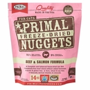 PRIMAL CAT NUGGETS BEEF SALMON FD 14OZ PRIMAL CAT NUGGETS BEEF SALMON FD 14OZ
