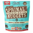 PRIMAL CAT NUGGETS CHICKEN SALMON FD 14OZ