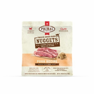 PRIMAL-CAT-NUGGETS-PORK-FD-14OZ