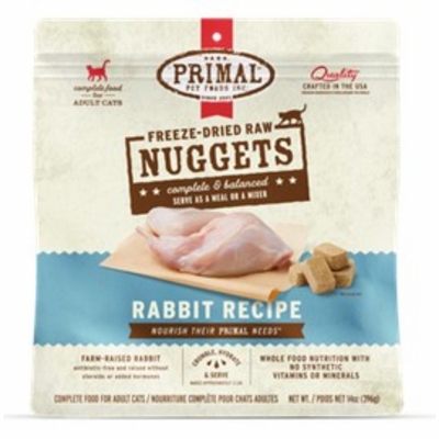 PRIMAL-CAT-NUGGETS-RABBIT-FD-14OZ
