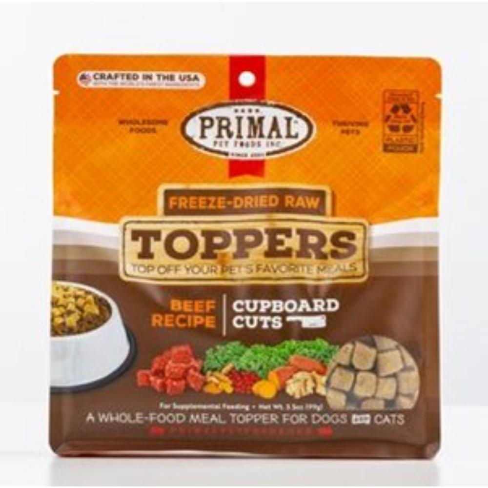PRIMAL-DOG-CAT-CUPBOARD-CUTS-BEEF-TOPPER-FD-3-5OZ