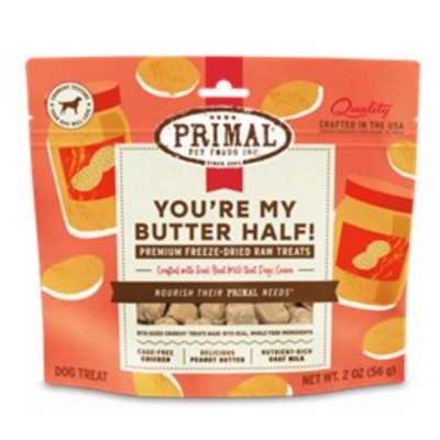 PRIMAL-DOG-GOAT-MILK-CHICKEN-PEANUT-BUTTER-FD-TREAT-2OZ