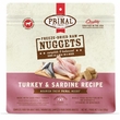 PRIMAL DOG NUGGETS DUCK TURKEY FISH FD 5.5OZ