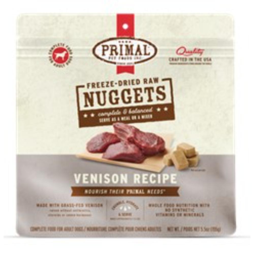 PRIMAL-DOG-NUGGETS-VENISON-FD-5-5OZ