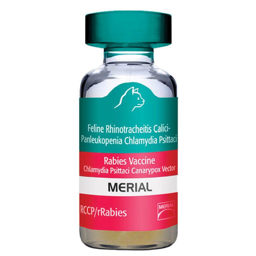 PUREVAX Feline Rabies 4 year, 1 ml dose, (RCCP + rRabies) 25x1 dose