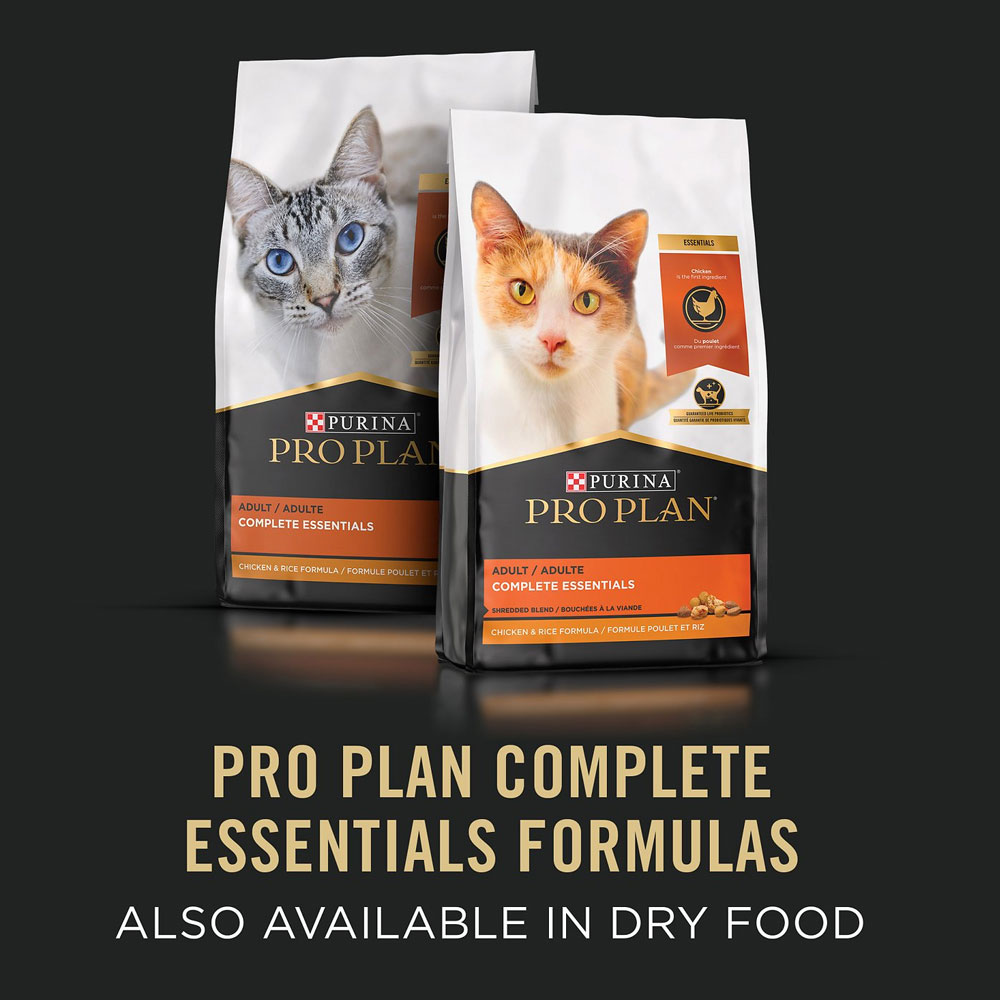 Purina Pro Plan Beef & Chicken Entree in Gravy Canned Cat Food, 3oz
