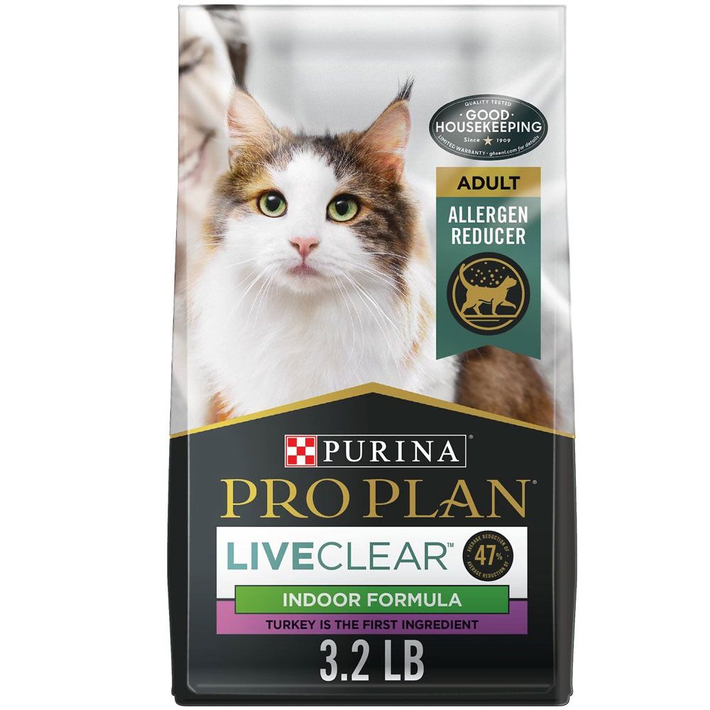 Purina Pro Plan LIVECLEAR High Protein Indoor Adult Indoor Formula Dry