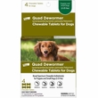 Quad Dewormer for Puppies & Small Dogs (2-25 lbs) - 4 Chewable Tablets