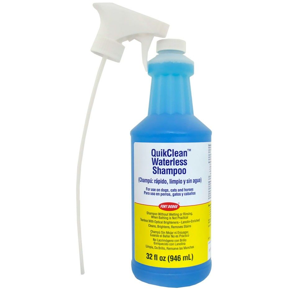 QuikClean Waterless Shampoo On Sale EntirelyPets