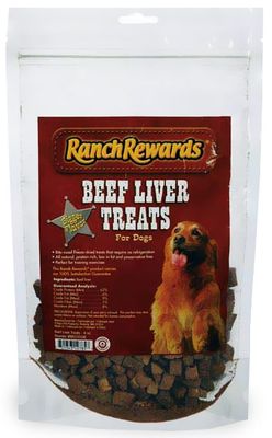 Ranch Rewards Beef Liver Treats for Dogs (6 oz)