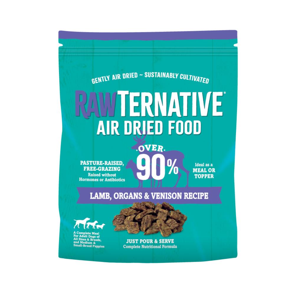 RAWTERNATIVE-DOG-LAMB-LAMB-ORGANS-VENISON-AIR-DRIED-5OZ