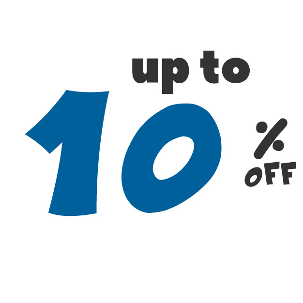 10% off lowest price