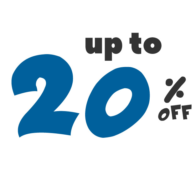 20% off lowest price