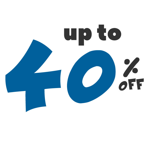 40% off lowest price