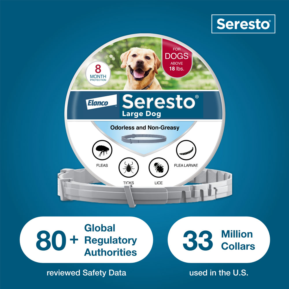 Seresto brand comparison chart