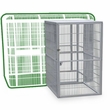 Side Door Attachment for Walk-in Aviary Cage (48"x40"x71")