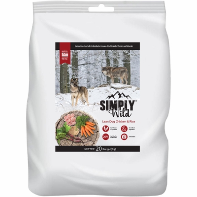 SIMPLY-WILD-LEAN-DOG-CHICKEN-BROWN-RICE-DOG-FOOD-20-LBS