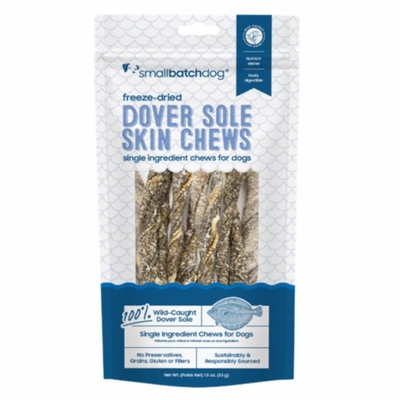 SMALLBATCH-DOG-DOVER-SOLE-SKIN-CHEWS-FD-TREAT-1-5OZ