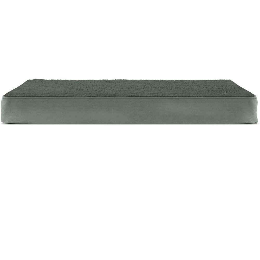 FurHaven Snuggle Terry & Suede Deluxe Pillow Pet Bed