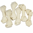 Spizzles White Knotted Bone (9-10") 6-PACK