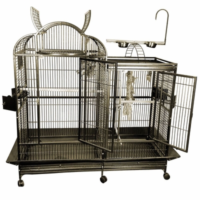 SPLIT-LEVEL-HOUSE-CAGE-STAINLESS-STEEL-42X26X61