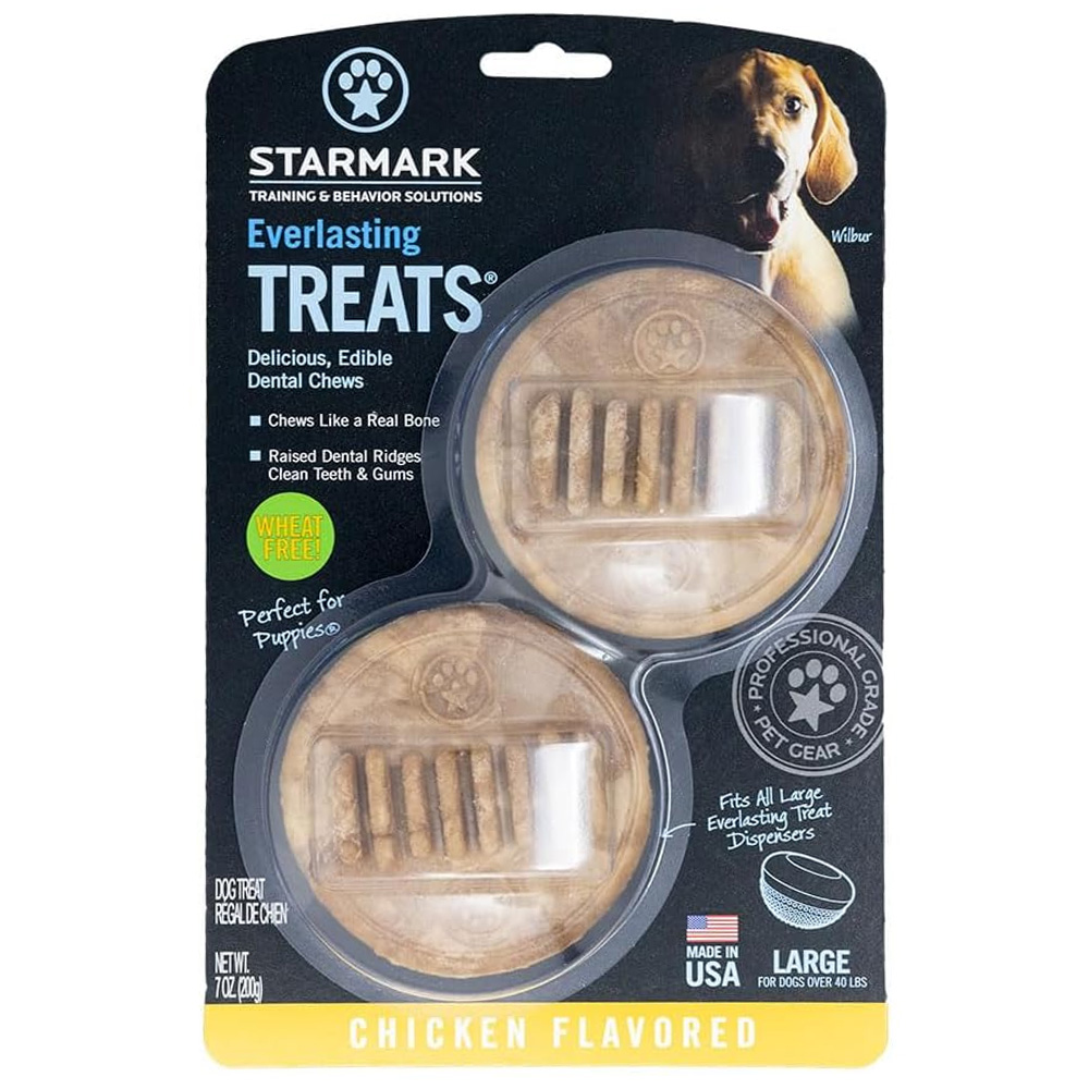 STARMARK-EVERLASTING-CHICKEN-DENTAL-DOG-TREATS-LG-2CT