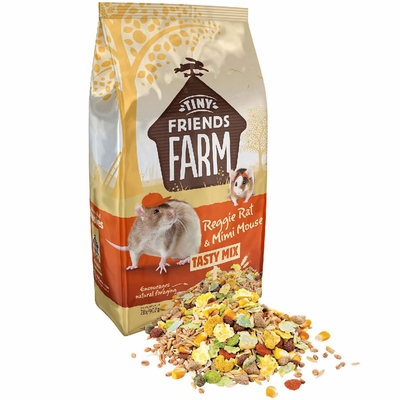 SUPREME-TINY-FRIENDS-FARM-REGGIE-RAT-MIMI-MOUSE-FOOD-2-LB