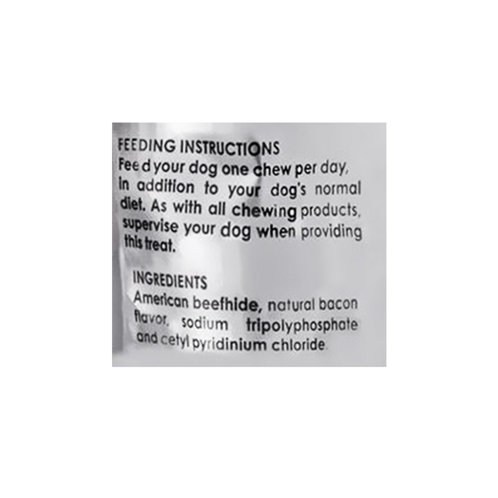 Tartar Shield Soft Rawhide Chews, Large Dogs (24 count) On Sale