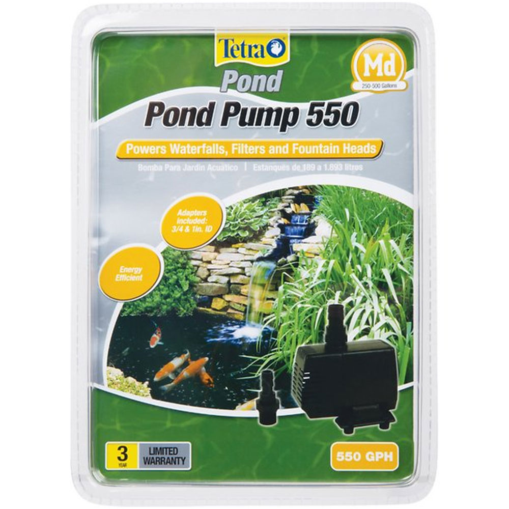 Tetra Pond Water Garden Pump, 550 GPH On Sale EntirelyPets